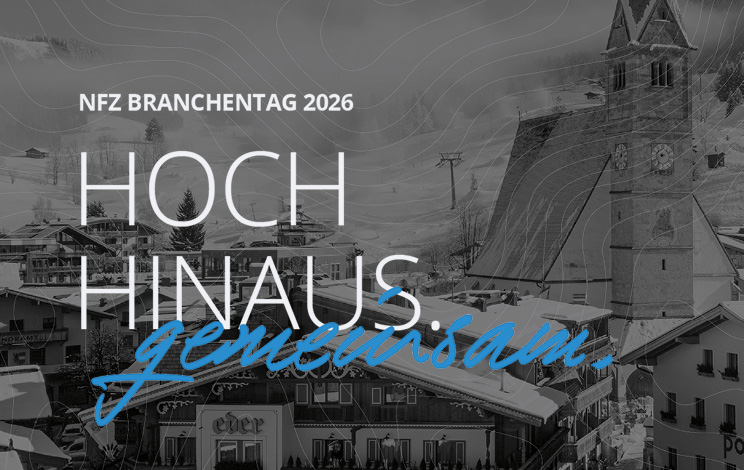 Banner mit Infos Branchentag