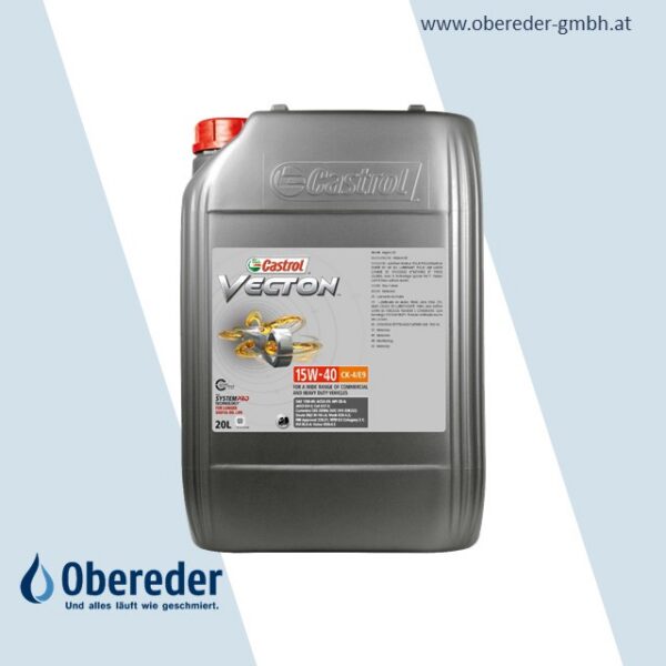 CA Vecton 15W-40 CK-4/E9 - 20 l
