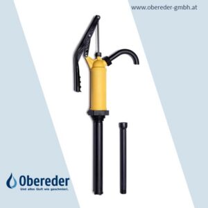 Hebel-Handpumpe gelb - für Frostschutz inkl Greif Adapter
