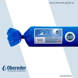 Silofolie white and virgin 8x35